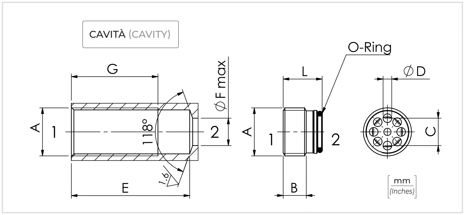 Габариты и присоединительные размеры VUP — Oleoweb CAT24EI00.02 — PDF, с. 29; печатная с. 4.