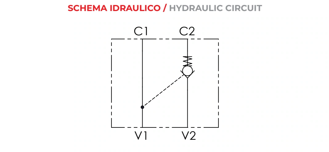 Гидравлическая схема VRP — Oleoweb CAT24EI00.02 — PDF, с. 77; печатная с. 52.