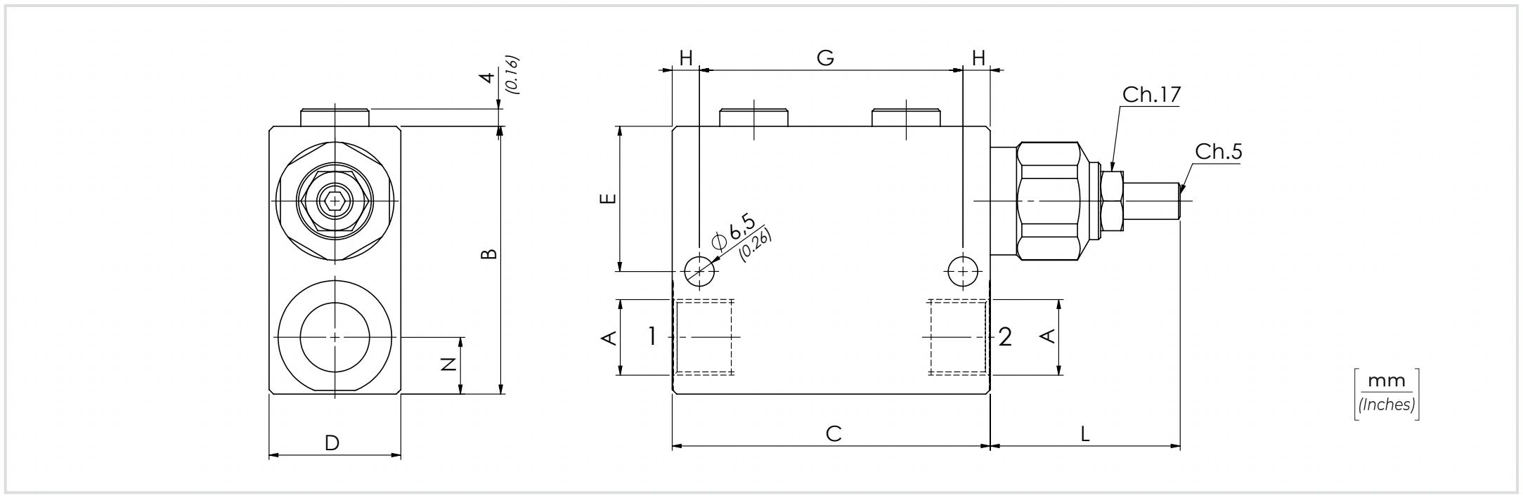 Габариты и присоединительные размеры VSL — Oleoweb CAT24EI00.02 — PDF, с. 87; печатная с. 62.