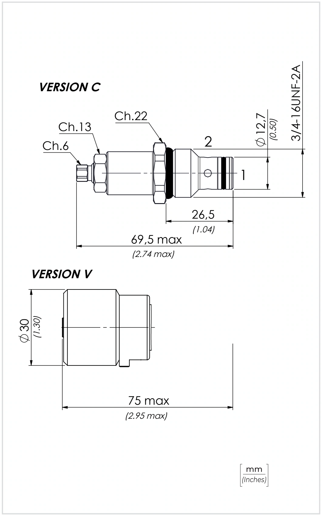 Габариты и присоединительные размеры VBF6 — Oleoweb CAT24EI00.02 — PDF, с. 164; печатная с. 139.