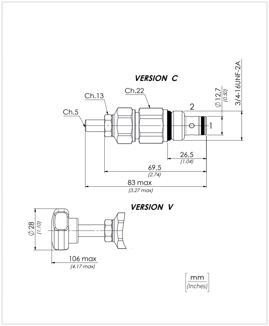 Габариты и присоединительные размеры VMD10 — Oleoweb CAT24EI00.02 — PDF, с. 178; печатная с. 153.