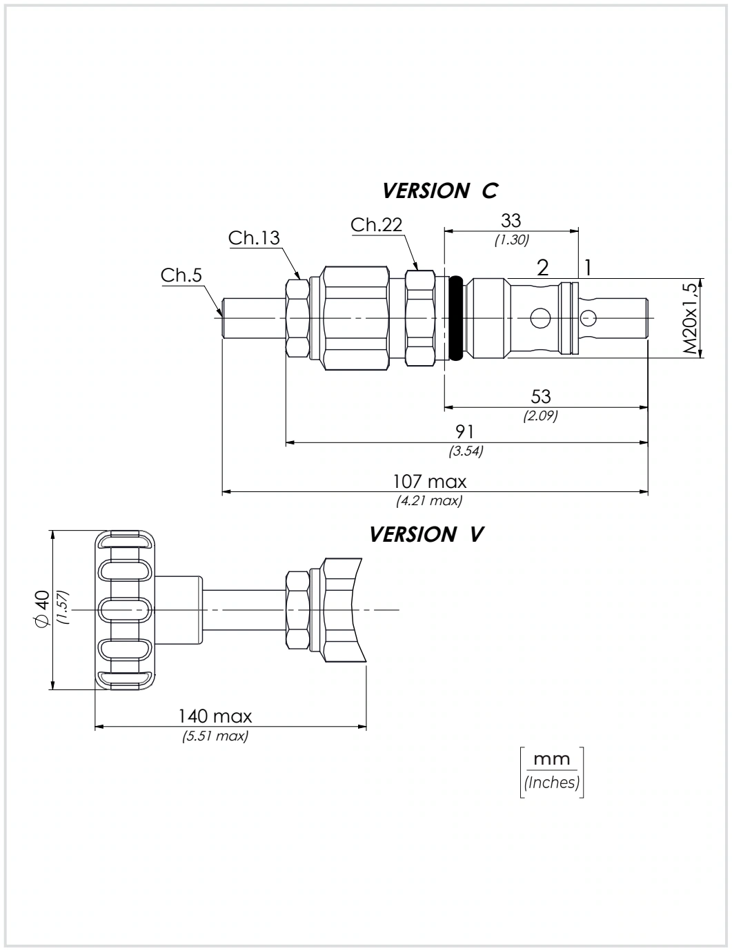 Габариты и присоединительные размеры VMD30 — Oleoweb CAT24EI00.02 — PDF, с. 180; печатная с. 155.