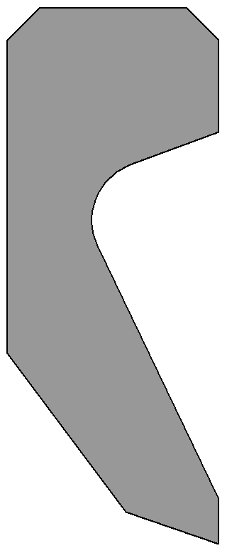 Грязесъёмник W13 UTEC — профиль аналога